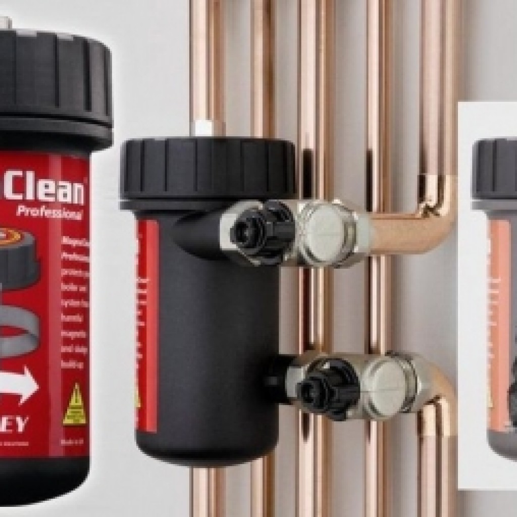 We install Magnaclean system filters Vaillant Qualified Heating